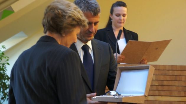 Fővárosi Gazdaságáért Díj - dr. Diós Jánosné